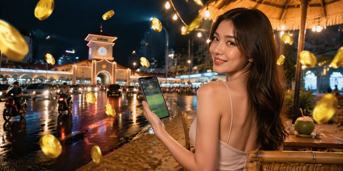 Người dùng tại Hồ Chí Minh đặt cược thể thao trực tuyến qua điện thoại