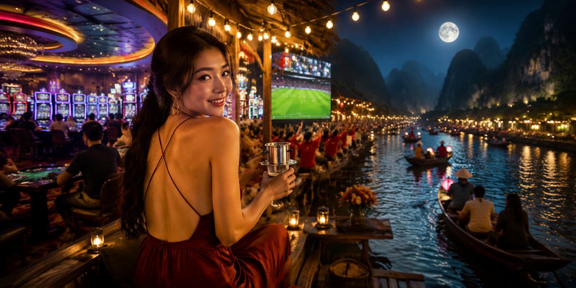 Cảnh giải trí casino và cá cược tại Việt Nam với không khí sôi động